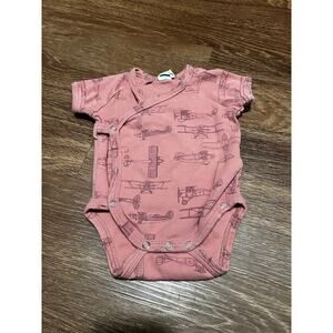 Kate Quinn Airplane print onesie